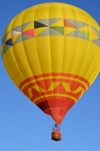 Golden High Balloon - Pilot Richard Ret
