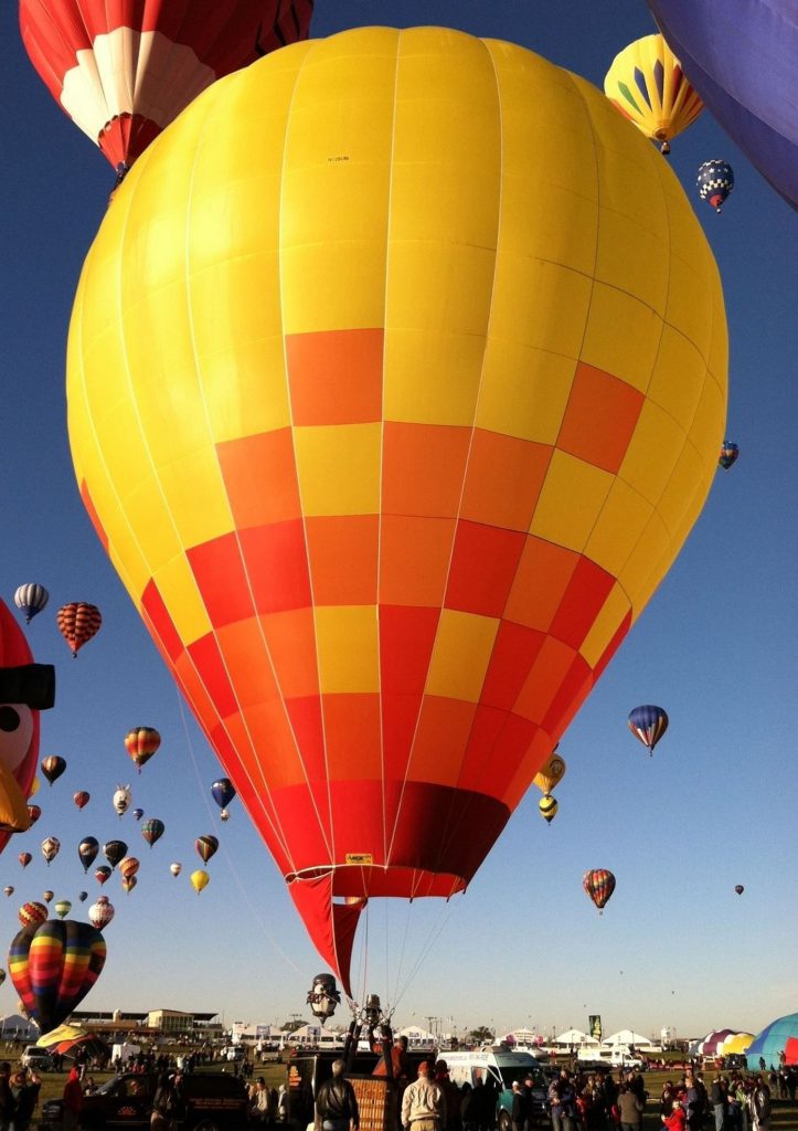 Steve Jones Texas Magic hot air balloon Plano Balloon Festival