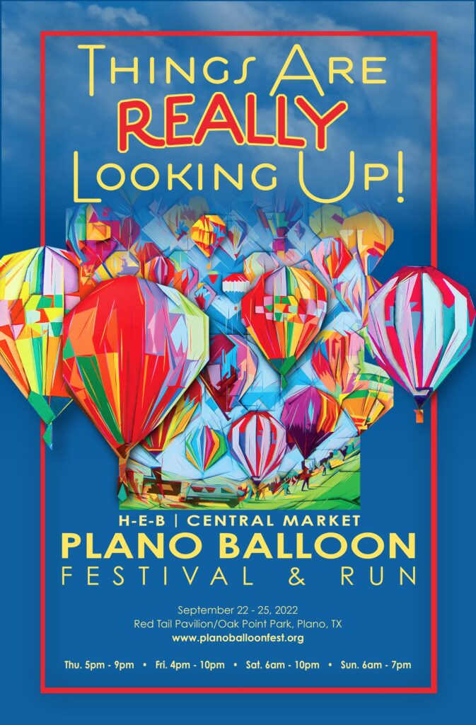 Plano Balloon Festival Poster