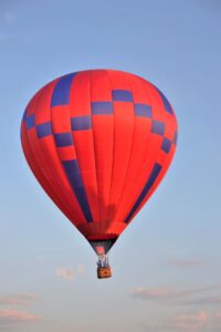 Big Red Again hot air balloon pilot Joseph Calabrette from Hickory Creek, Texas