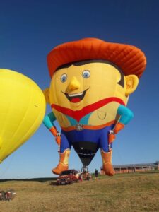 Billy the Kid hot air balloon pilot Steven Stokoe from Lutz, Florida