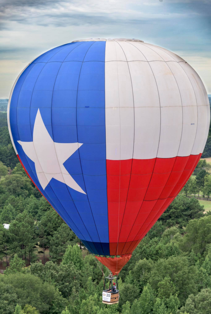 Texas hot air balloon pilot Joshua Goll from Longview Texas