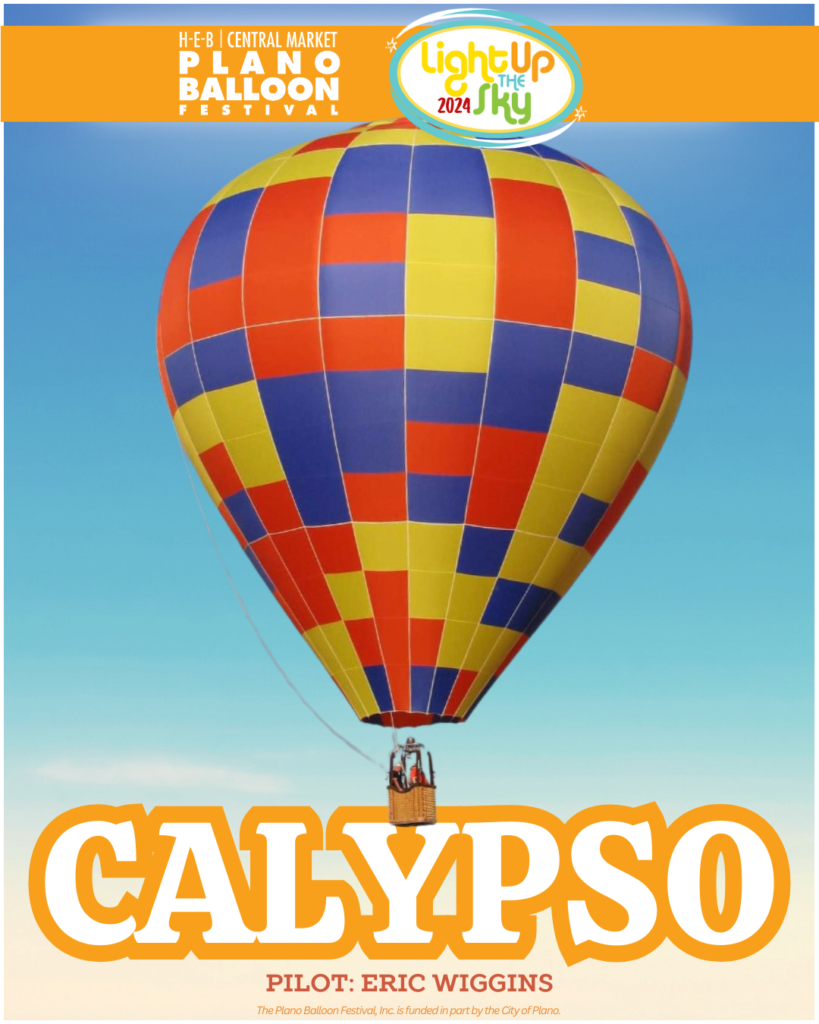 Calypso hot air balloon Plano Balloon Festival