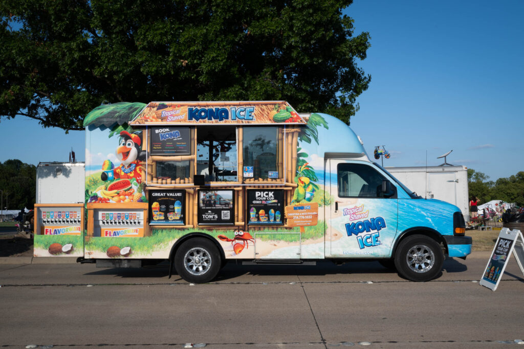 Kona Ice at Plano Balloon Festival