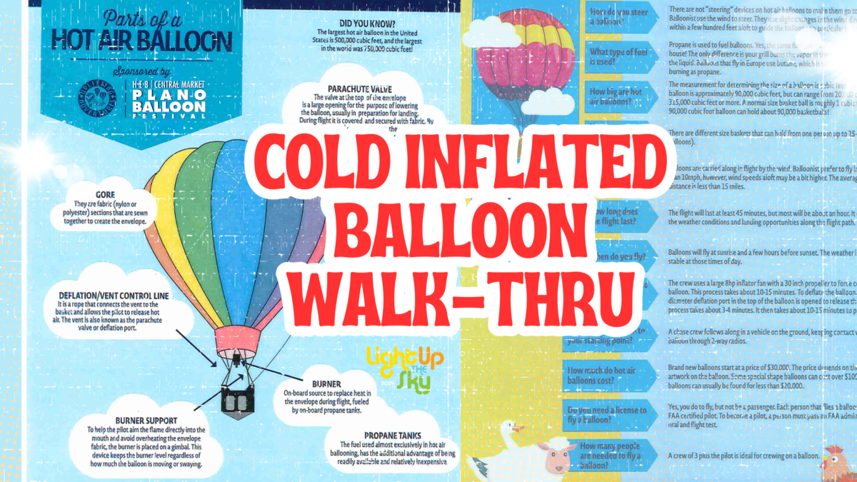 UPLIFTING ADVENTURES COLD INFLATED BALLOON WALK-THRU