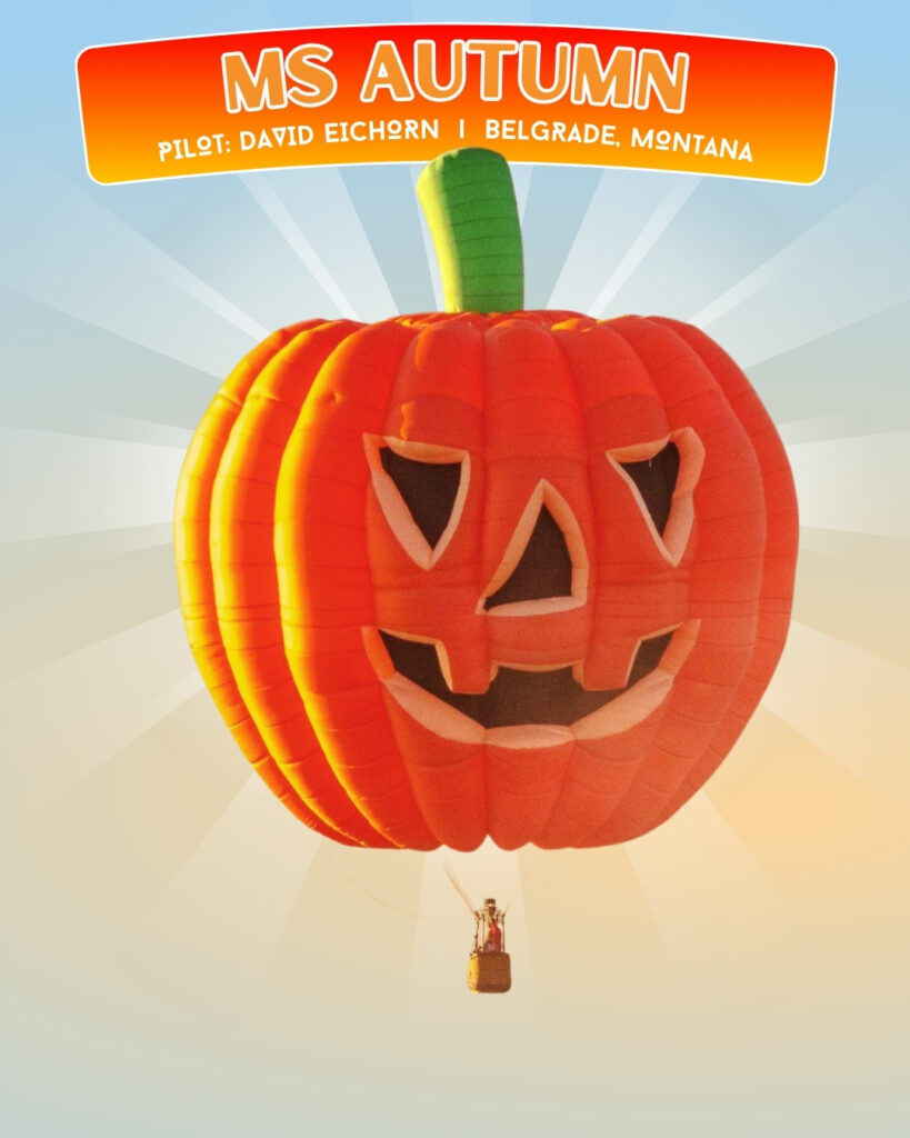 Ms Autumn hot air balloon and pilot David Eichorn